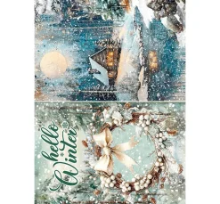 New Ciao Bella Motiv-Strohseiden Sortiment "Forest Tales", 8er-Set