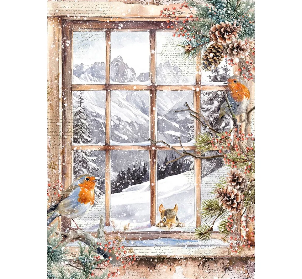 New Ciao Bella Motiv-Strohseiden Sortiment "Forest Tales", 8er-Set