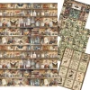 Discount Ciao Bella Motiv-Strohseiden-Sortiment "Cabinet of Curiosities", 4er-Set