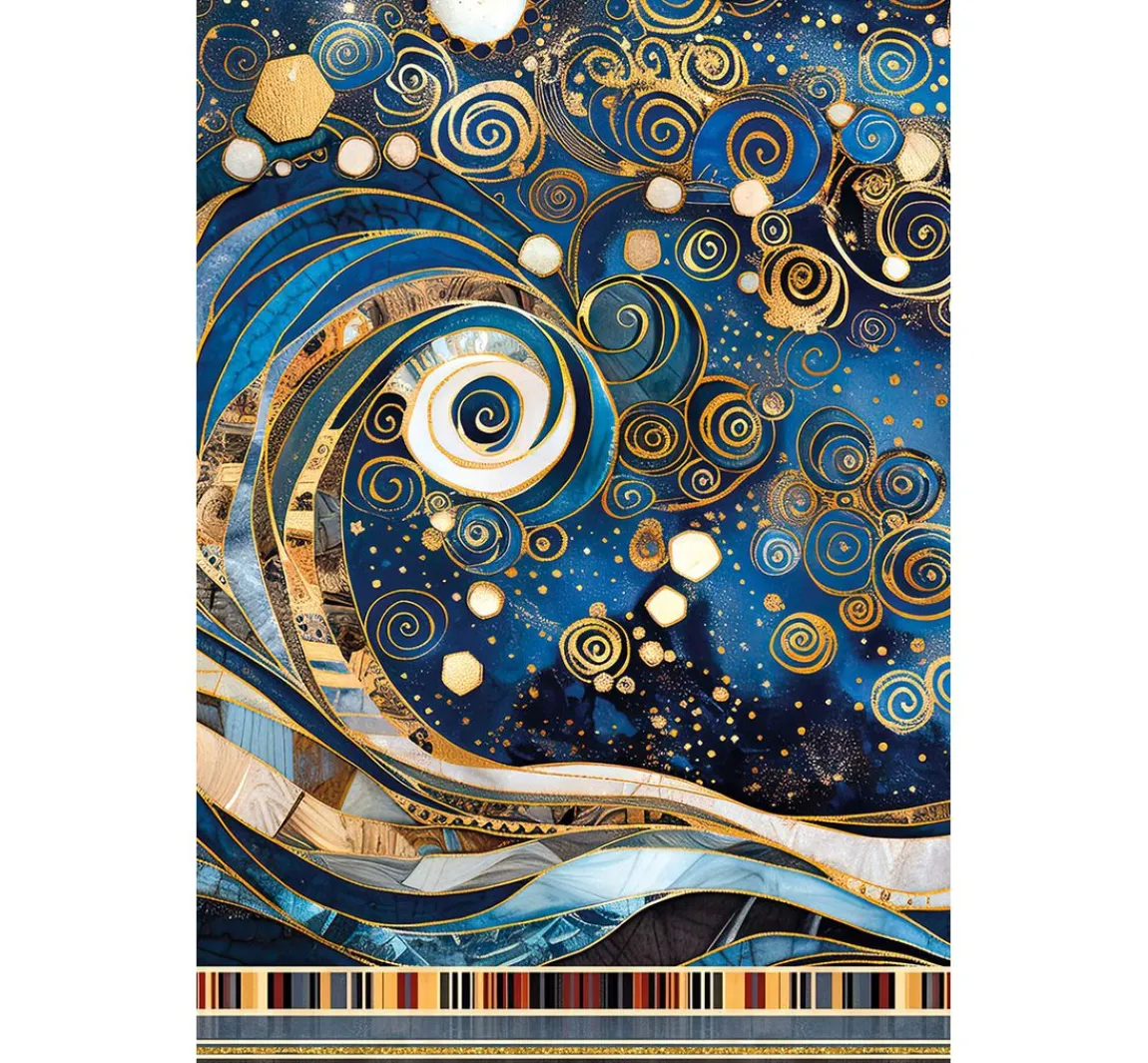 Online Ciao Bella Motiv-Strohseiden-Sortiment "Celestial", 4er-Set
