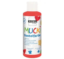 Hot Kreul Kinder MUCKI Bastelfarbe, 6er Set à 80 ml