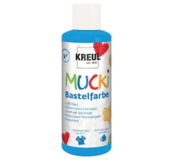 Hot Kreul Kinder MUCKI Bastelfarbe, 6er Set à 80 ml