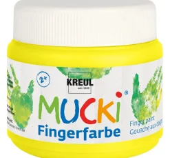 Outlet Kreul Kinder MUCKI Fingerfarbe, 6er-Set, à 150 ml