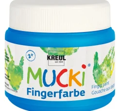 Outlet Kreul Kinder MUCKI Fingerfarbe, 6er-Set, à 150 ml