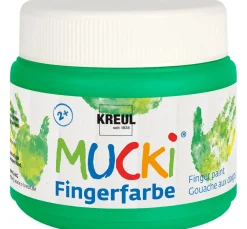 Outlet Kreul Kinder MUCKI Fingerfarbe, 6er-Set, à 150 ml