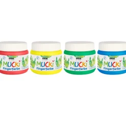 Online Kreul Kinder MUCKI Fingerfarbe, 4er-Set, à 150 ml