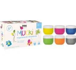 Online Kreul Kinder MUCKI Fingerfarbe "Glückskinder"