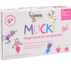Discount Kreul Kinder MUCKI Fingerfarbe "Königskinder"