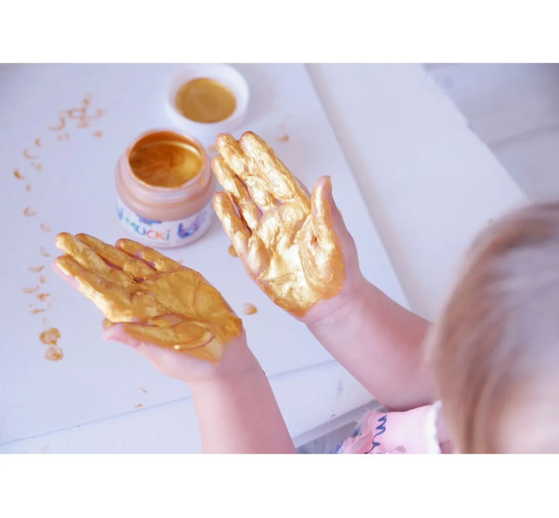 Online Kreul Kinder MUCKI Funkel-Fingerfarbe