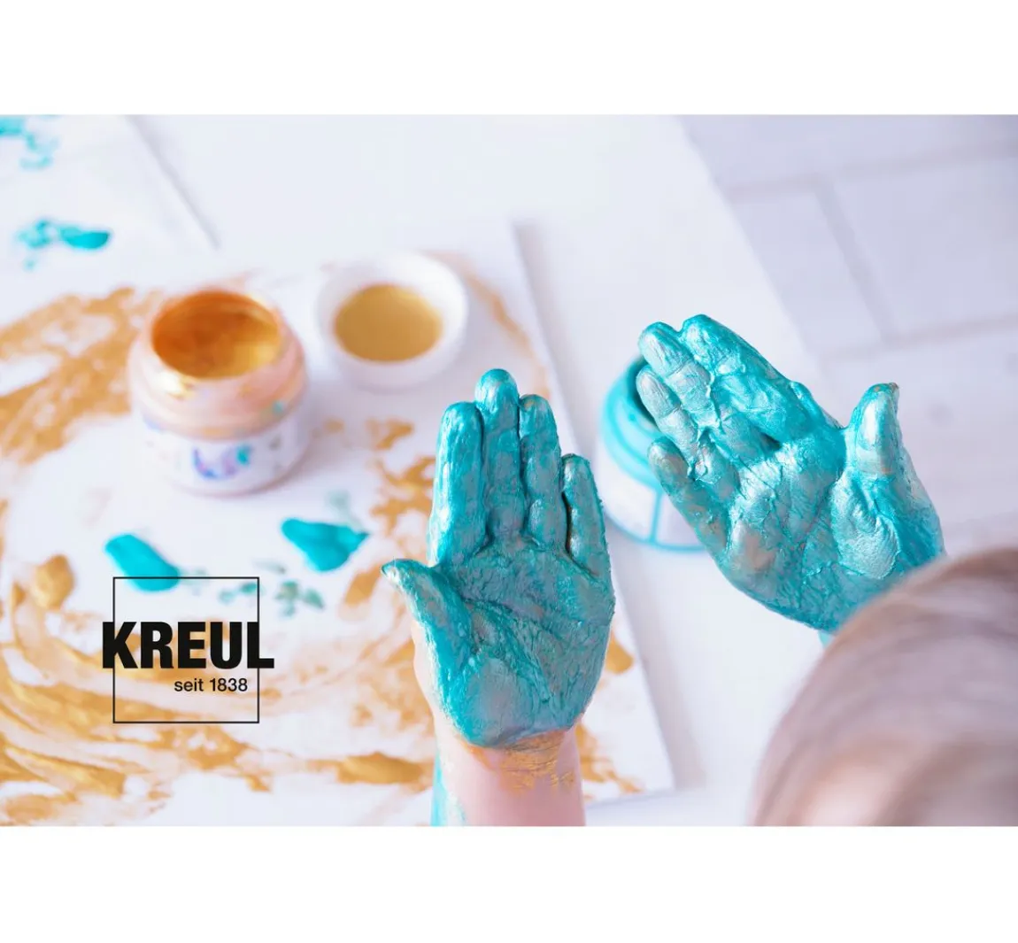 Online Kreul Kinder MUCKI Funkel-Fingerfarbe
