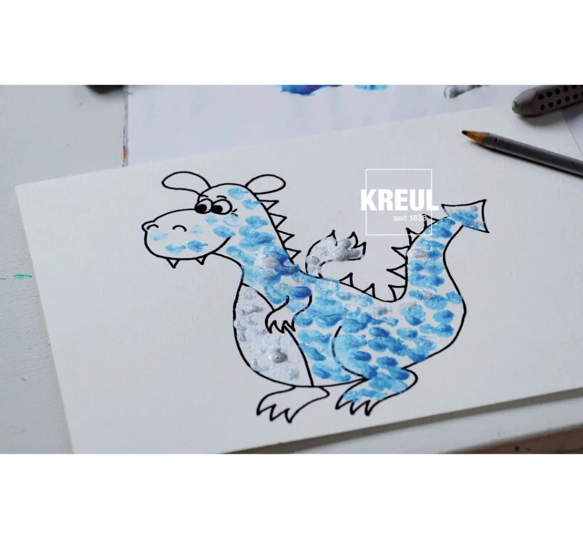 Online Kreul Kinder MUCKI Funkel-Fingerfarbe