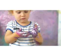 Hot Kreul Kinder MUCKI Funkel-Fingerfarbe, 6er-Set