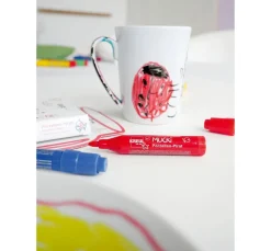 Hot Kreul Kinder Mucki Porzellan-Pirat, Porzellanmalstift, 5er-Set