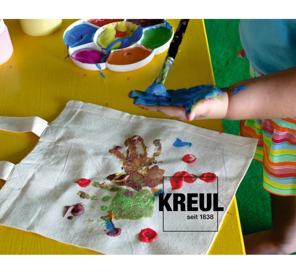 Hot Kreul Kinder MUCKI Stoff-Fingerfarbe, 250 ml