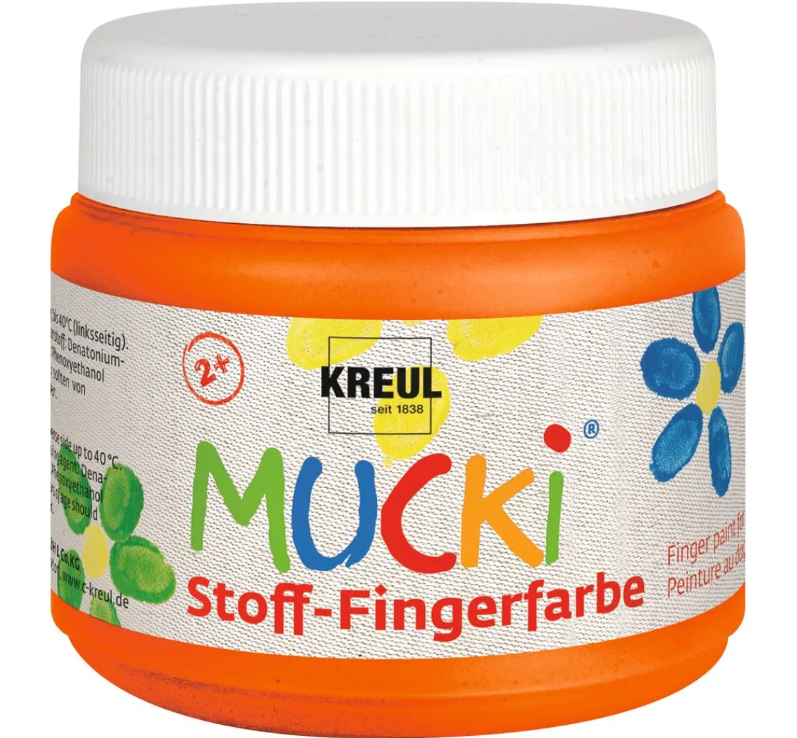 Online Kreul Kinder MUCKI Stoff-Fingerfarbe, 150 ml