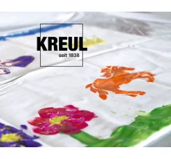 Discount Kreul Kinder MUCKI Stoff-Fingerfarbe, 4er-Set