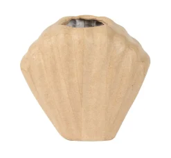 Discount décopatch Muschelvase, Pappmaché, wasserdicht