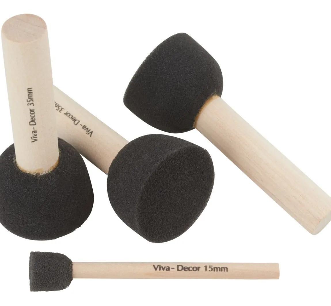 Best Viva Decor MyPaperWorld Stupf-Pinsel, 4er-Set
