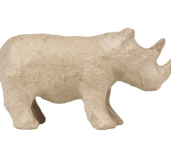Online décopatch Nashorn, Pappmaché
