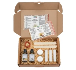 Outlet GLOREX Naturkosmetik Komplett-Set "Lippenbalsam mit Jojoba-Öl"