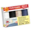 Clearance Gütermann creativ Nähfaden-Set Maraflex, 4 Spulen