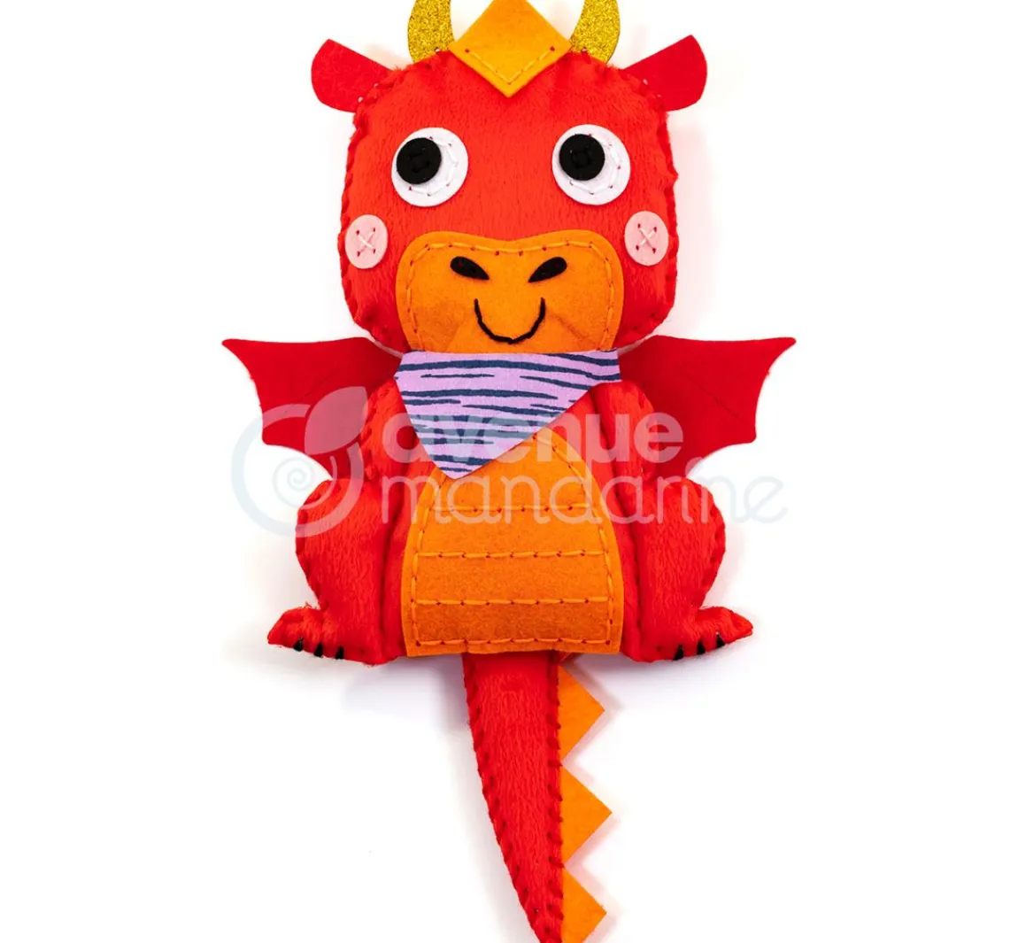 My Mandarine Nähset Little Couz'In "Drache Aaron"