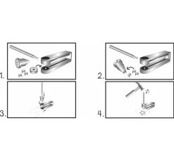 Clearance stafil Nieten-Applikator, Ø 6,7 mm