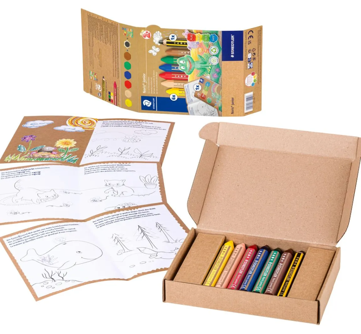 Discount STAEDTLER Noris junior Set mit Malaktivitäten