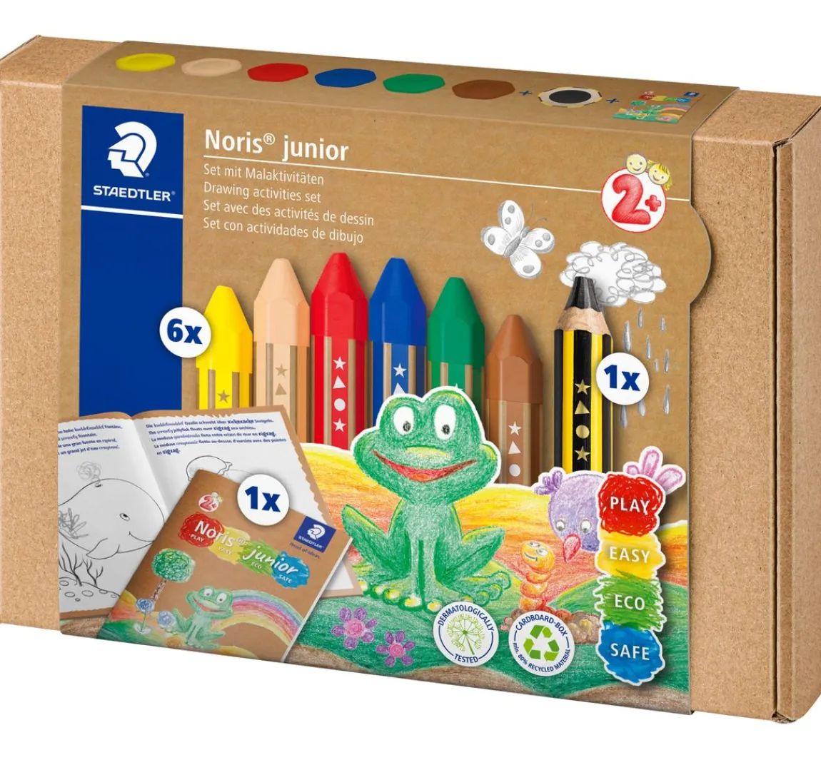 Discount STAEDTLER Noris junior Set mit Malaktivitäten