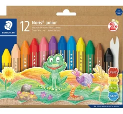 New STAEDTLER Noris junior Wachsmalkreide