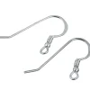 Discount PRACHT Ohrhaken mit Feder, 925er Sterling-Silber
