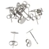 Outlet PRACHT Ohrstecker Edelstahl, 6 mm Platte
