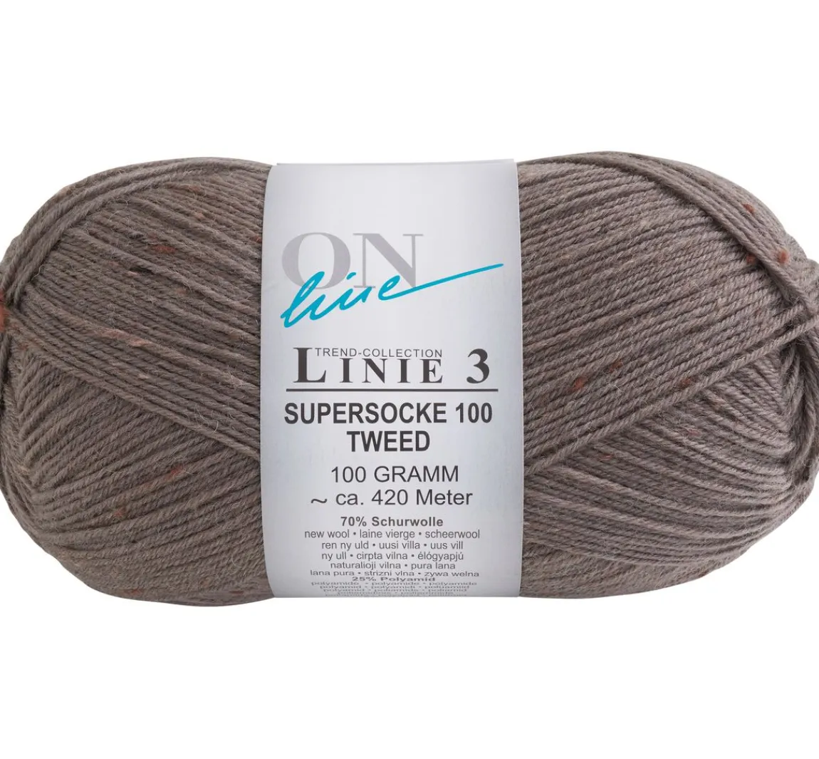 New ONline Supersocke Tweed, Linie 3