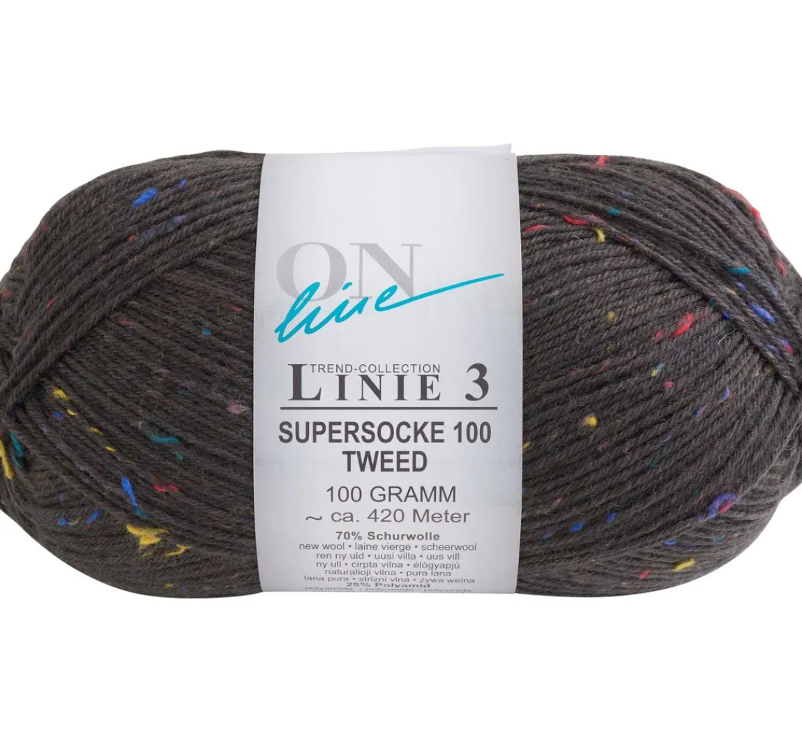 New ONline Supersocke Tweed, Linie 3