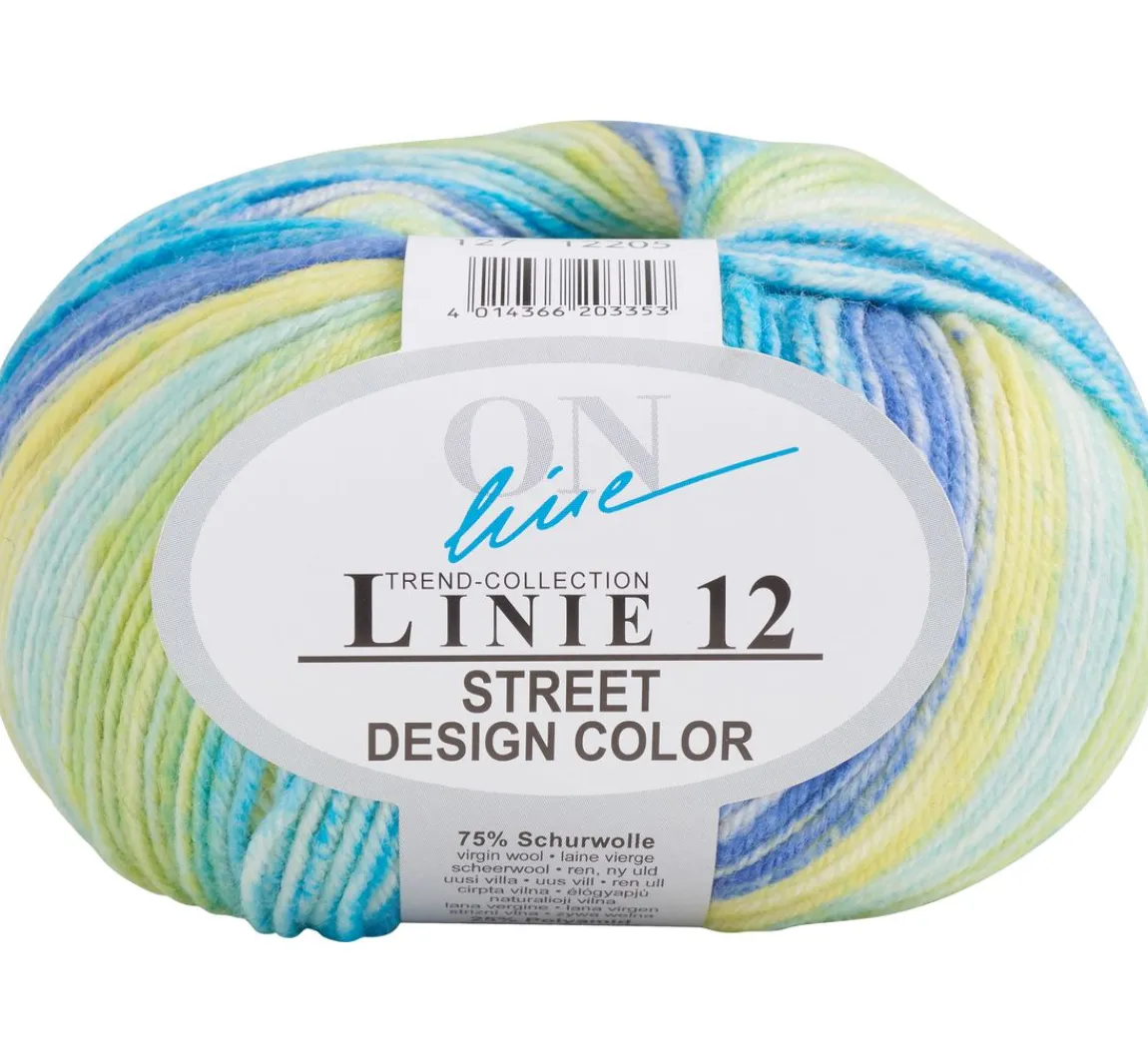 Discount ONline Wolle Street Design Color, Linie 12