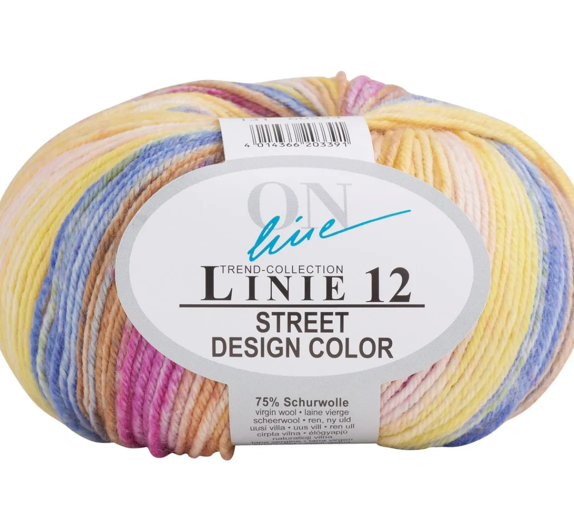 Discount ONline Wolle Street Design Color, Linie 12