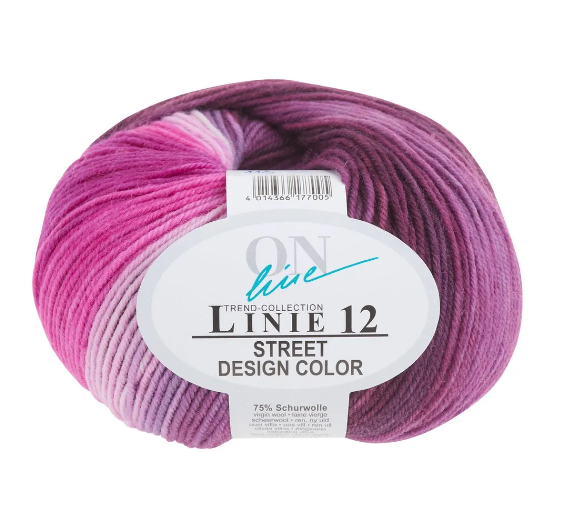 Discount ONline Wolle Street Design Color, Linie 12