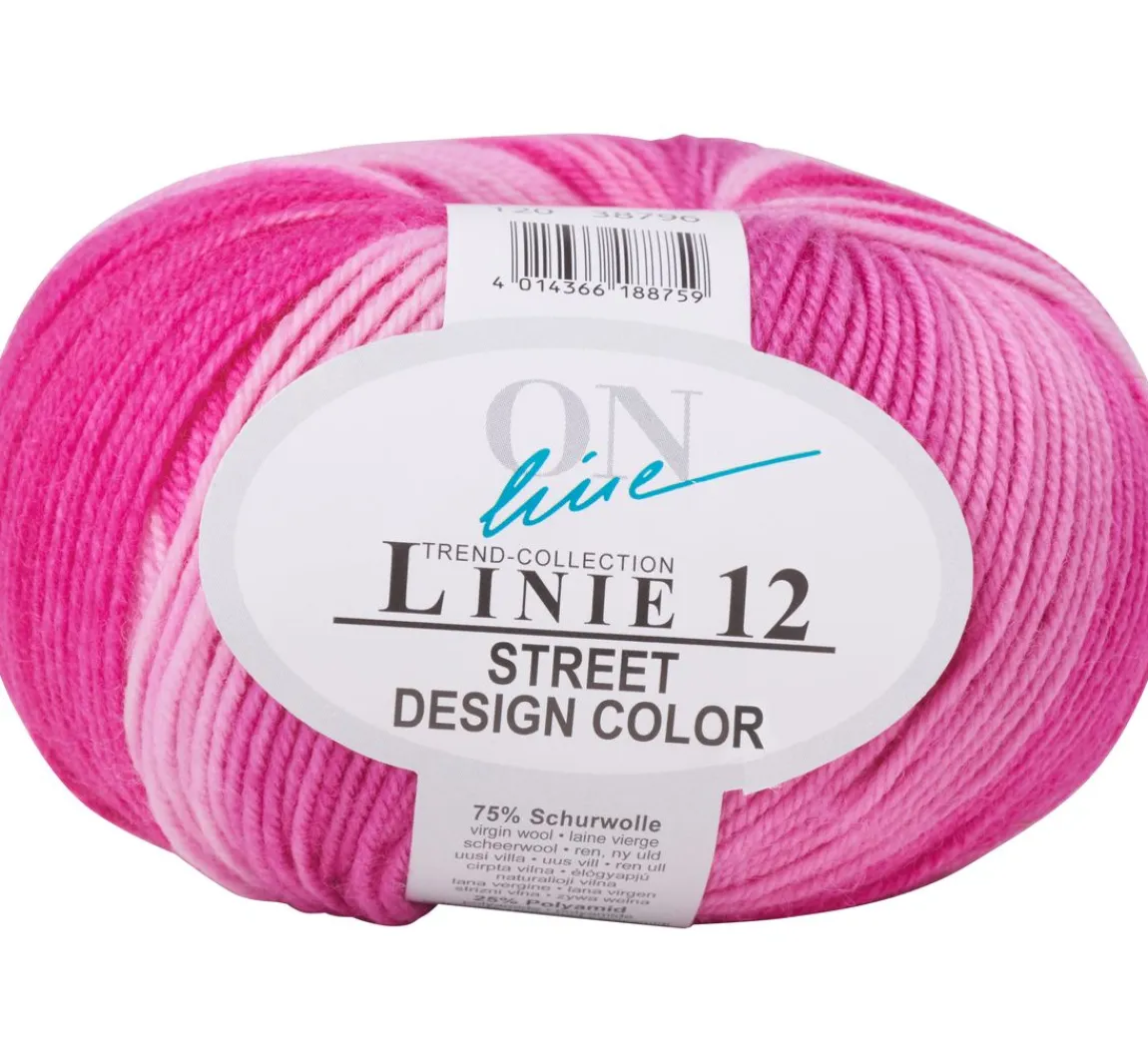 Discount ONline Wolle Street Design Color, Linie 12