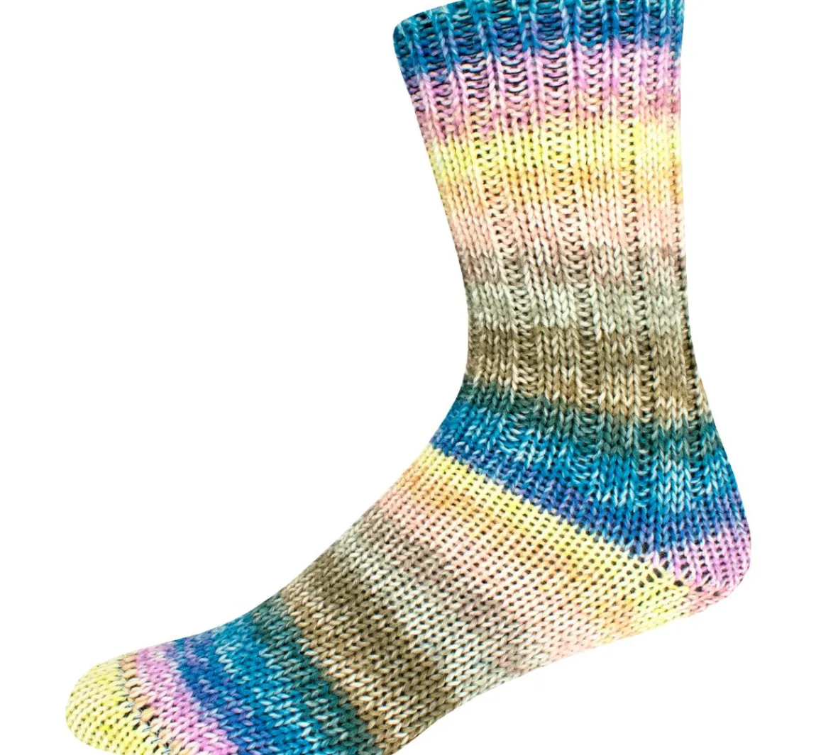 New ONline Wolle Supersocke Merino-Color, Sortierung 349