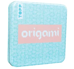 Discount Topp Origami Faltblätter "Floral" mit Designdose