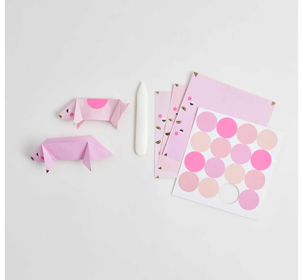 Outlet Rico Design Origami "Glücksschweinchen"