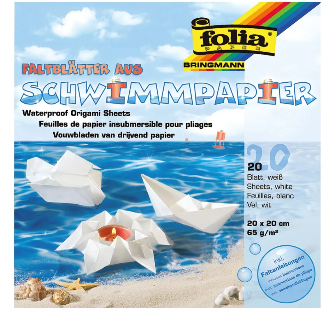 Clearance folia Origamipapier Wasserfest