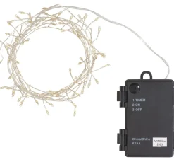 Online ohne Marke Outdoor LED-Lichterkette mit Timer 6/18Std., 80 LEDs