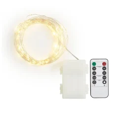 Clearance ohne Marke Outdoor Micro-LED-Lichterkette, mit Fernbedienung, 100 LEDs