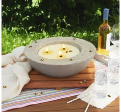Discount GLOREX Outdoor-Docht mit Fuß, 3 Stk.