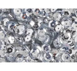 Meyco Pailletten gewölbt, Metallic