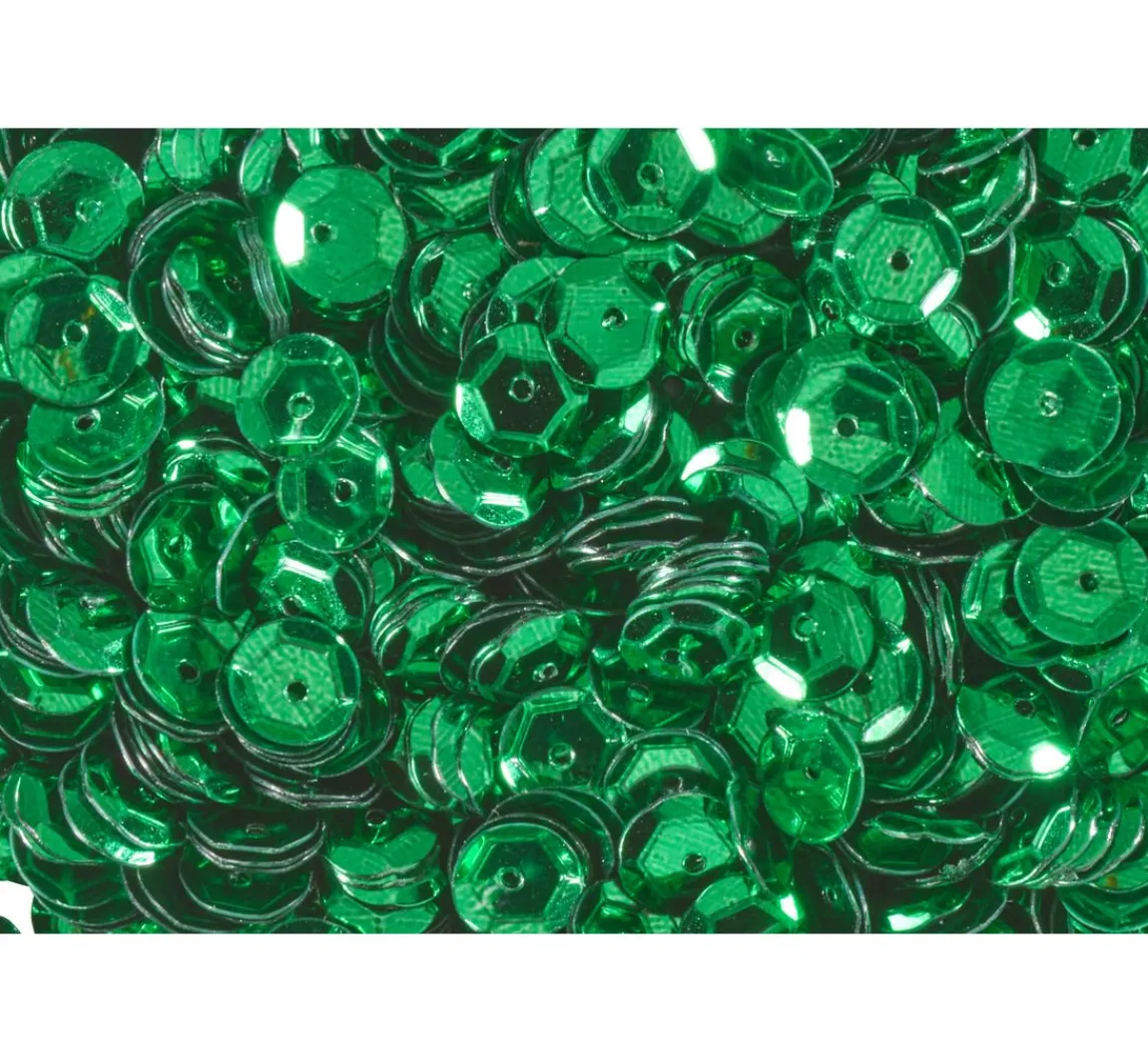 Meyco Pailletten gewölbt, Metallic