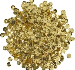 Meyco Pailletten gewölbt, Metallic