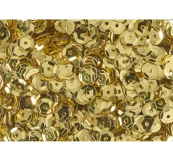 Meyco Pailletten gewölbt, Metallic