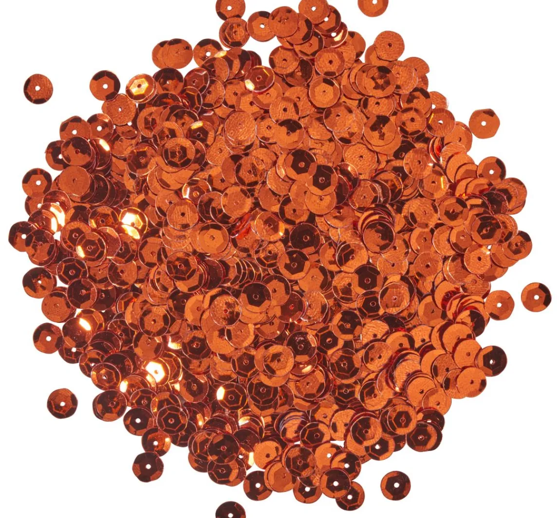 Meyco Pailletten gewölbt, Metallic
